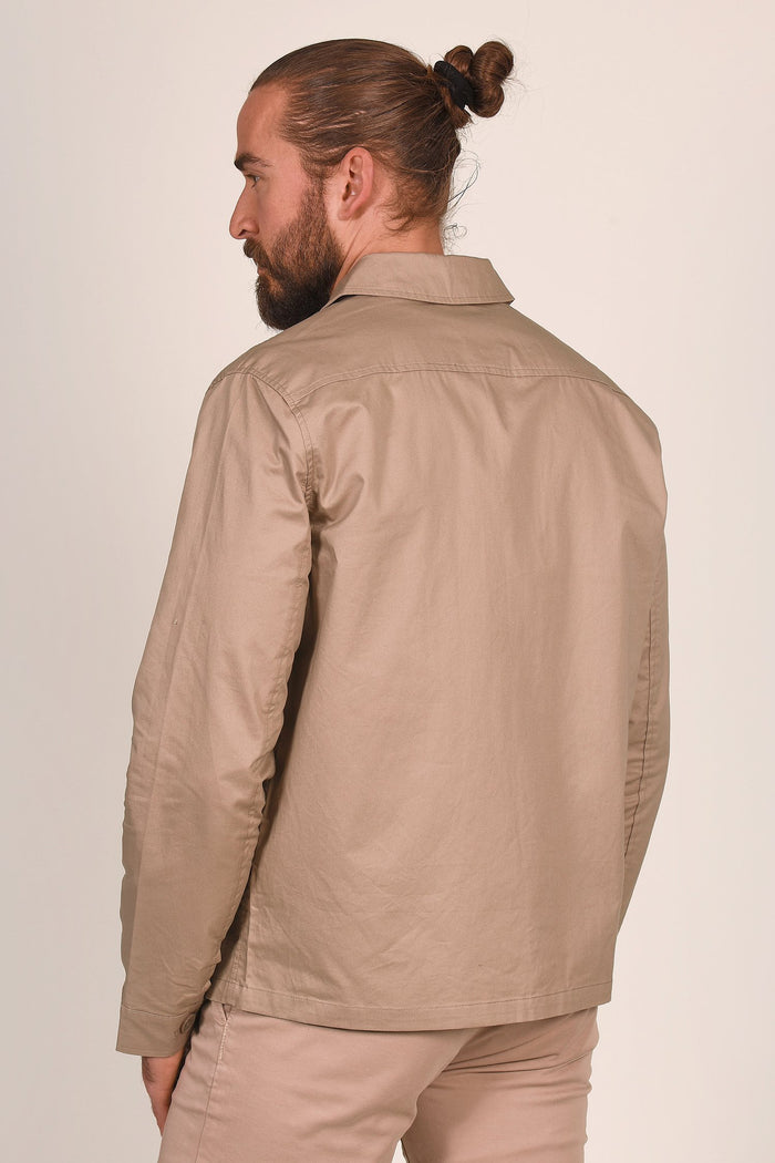Casual Friday Beige Overshirt