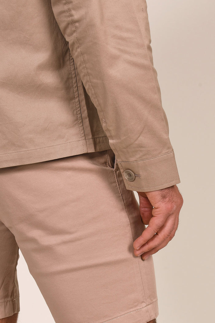 Casual Friday Beige Overshirt