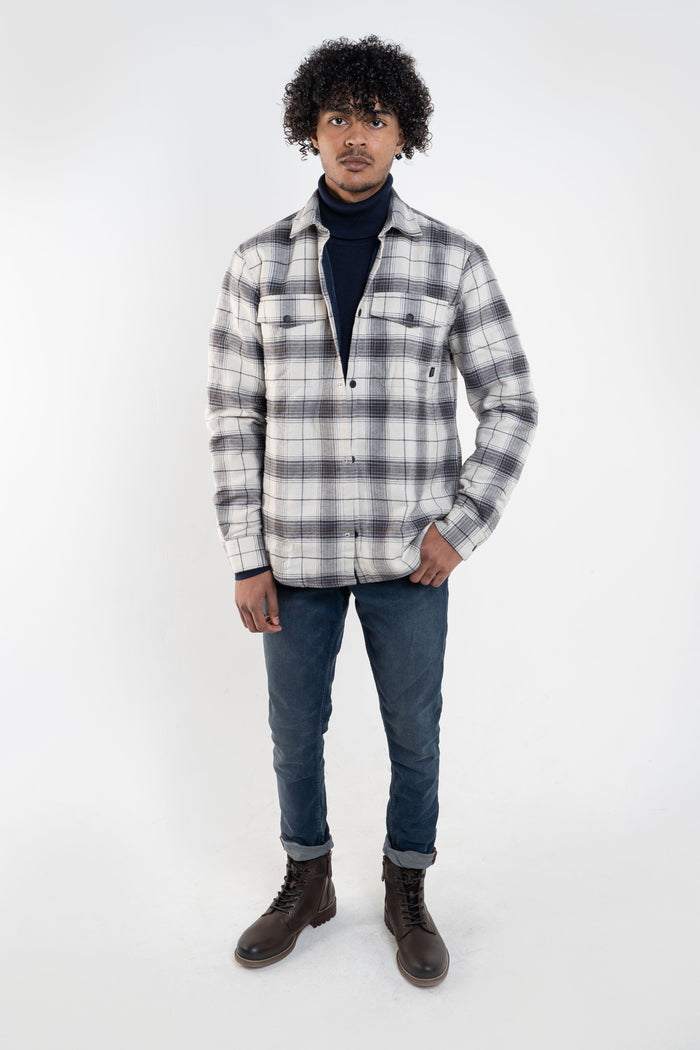 Casual Friday Pelican Checked Overshirt