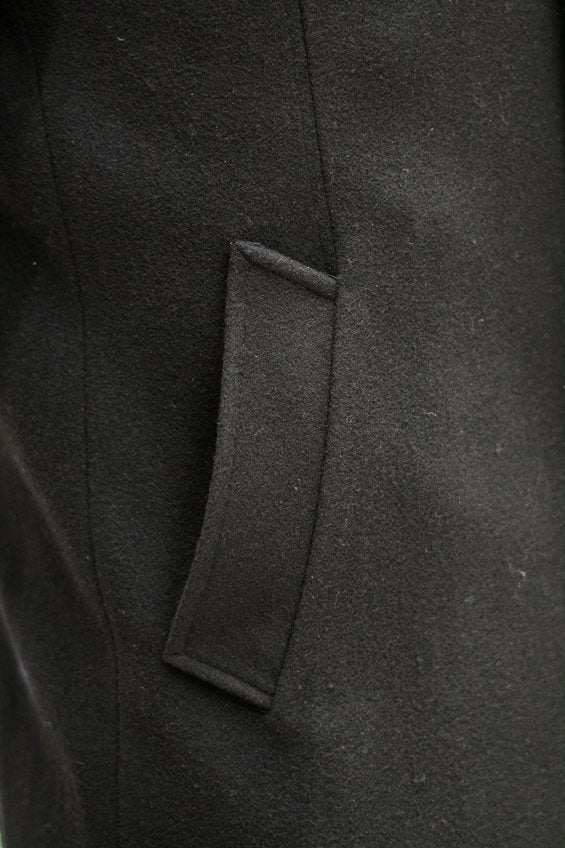 Skopes Aldgate Black Overcoat